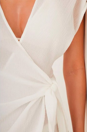 Saida Curta Emily Off White hover