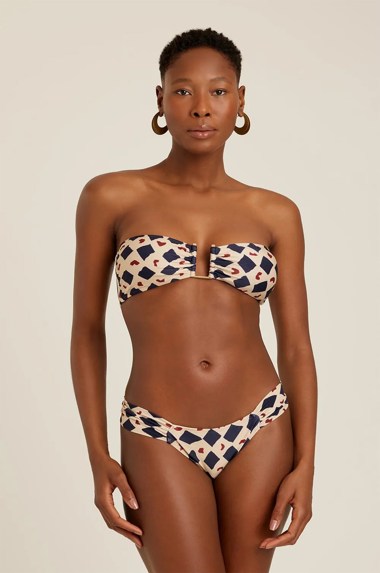 Top Bandeau Suporte Recycled Marrocos