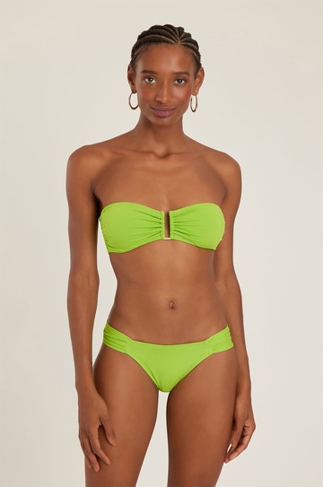 Calça Drapeada Bio Lime 