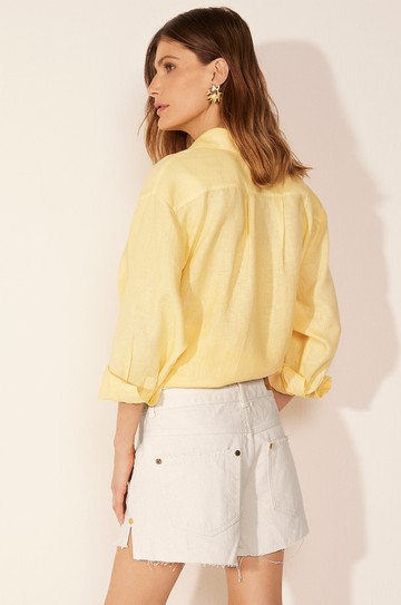 Camisa Manga Longa Botanico Amarelo hover