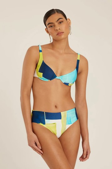 Sutiã Meia Taça Clean Bleue