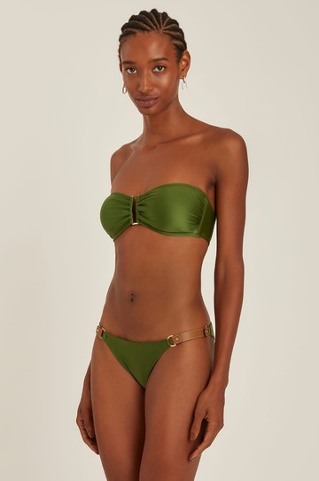 Calça Lateral Detalhe Recycled Cacto