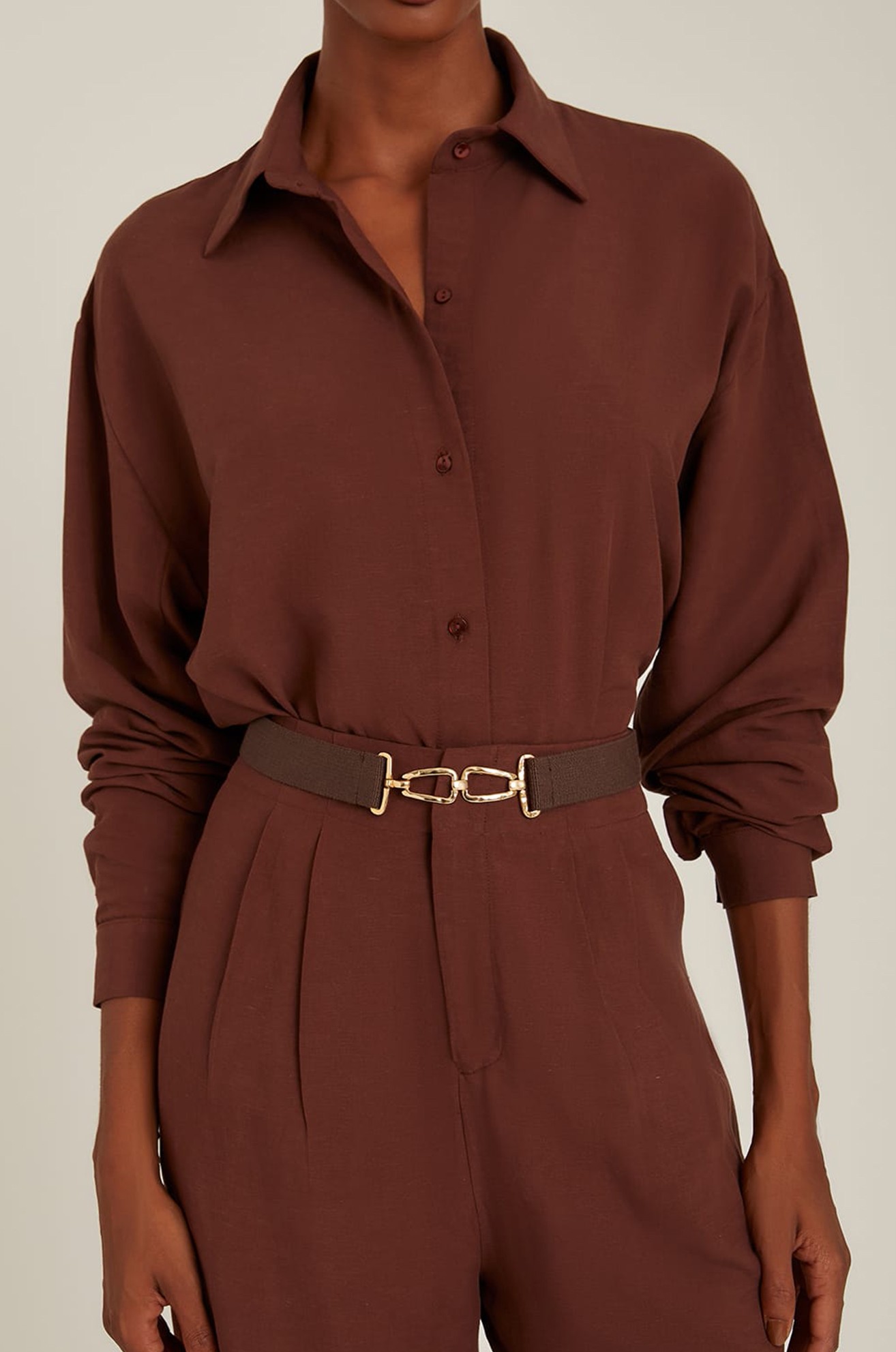 Cinto Elastico Bridão Café