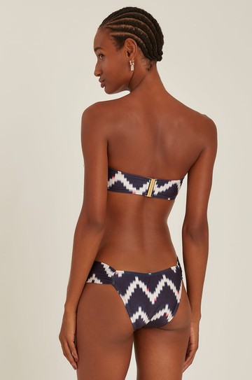 Calça Drapeada Recycled Chevron hover