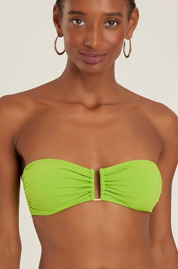 Calça Drapeada Bio Lime  hover