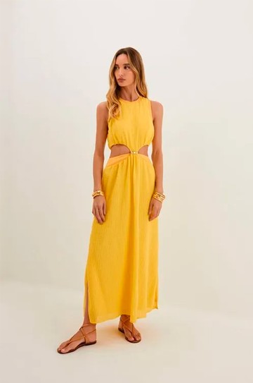 Vestido Longo Anai Det Aurora