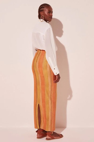 Saia Longa Listra Pincelada hover