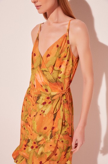 Vestido Curto Semente Pincelada hover