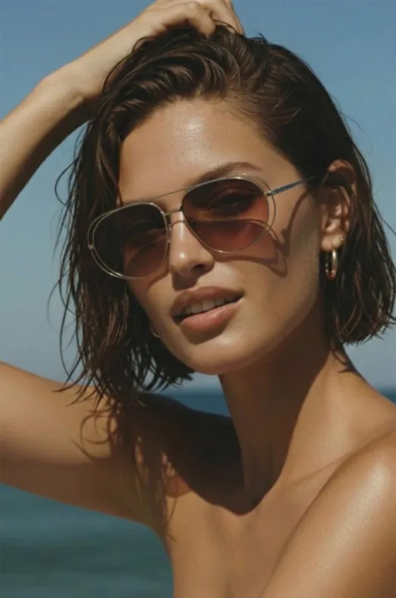 Óculos de Sol Chloe Marrom