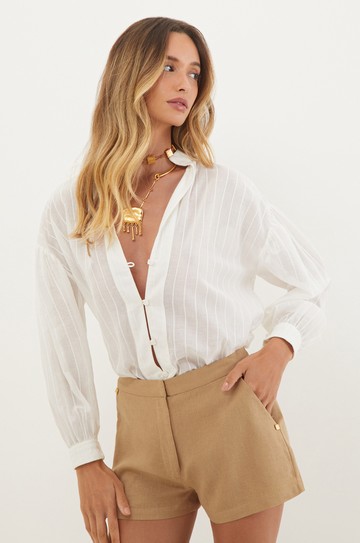 Short Iuna Detalhe Santal