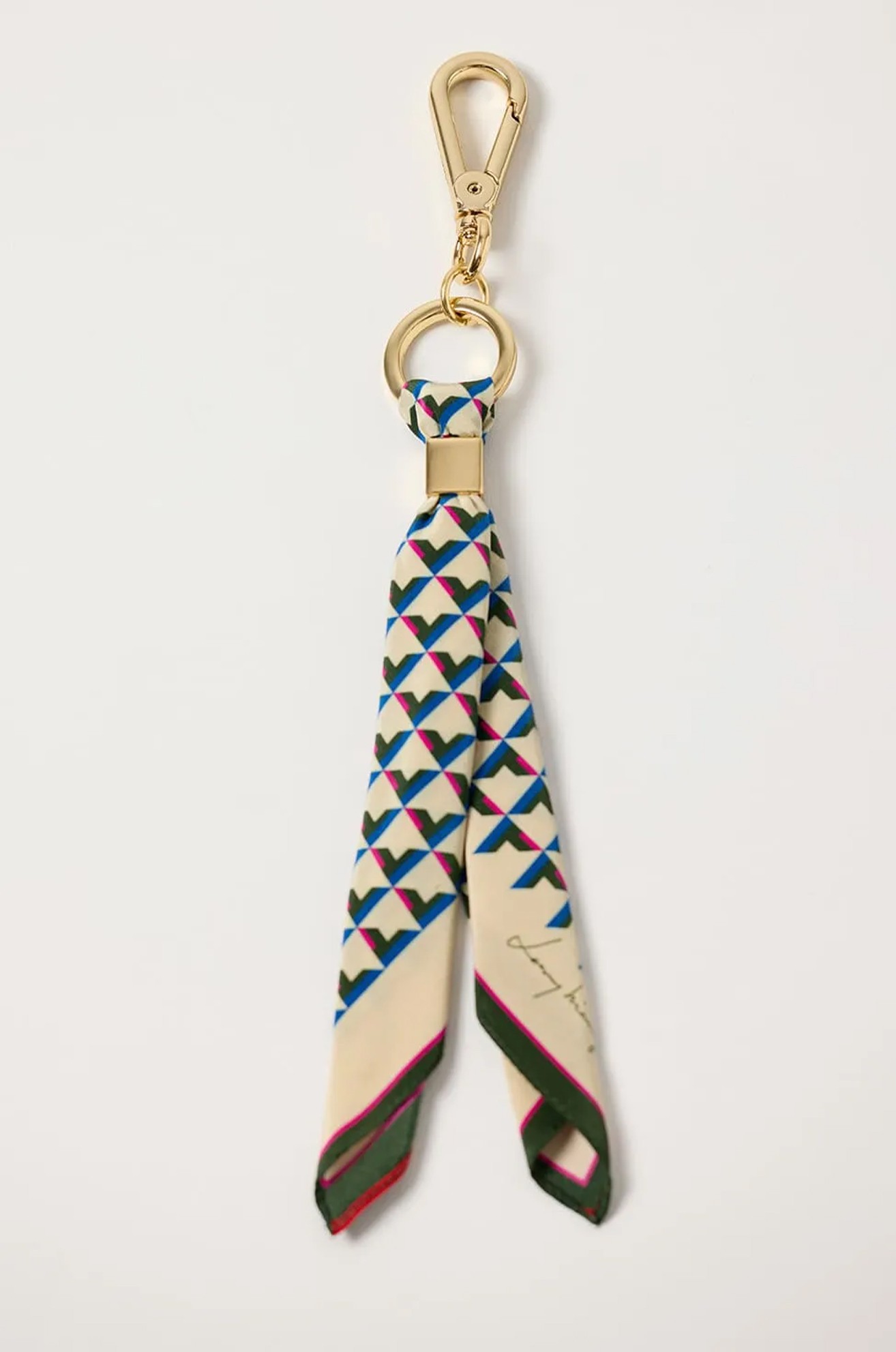 Mini Lenço Seda Mini Cubos