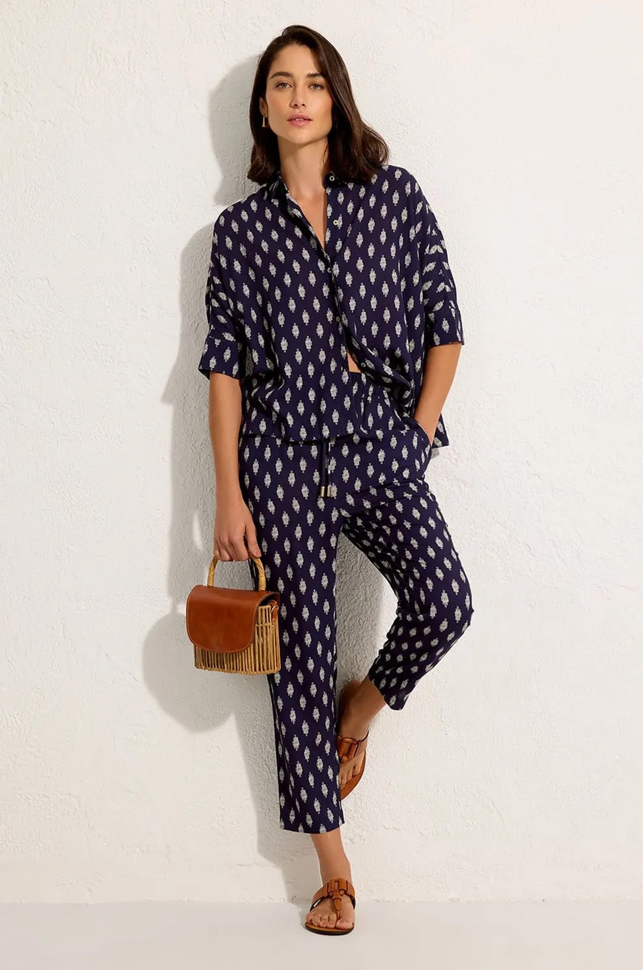 Calça Cós Elástico Wally Compose