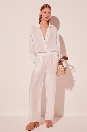 Calça Pantalona Lirio Leveza