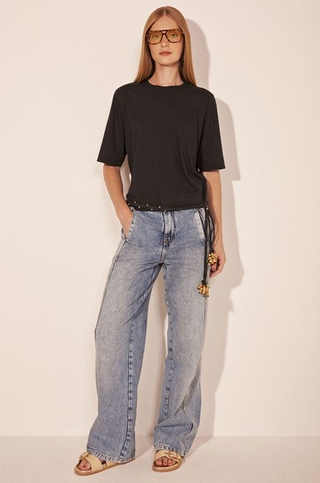 Camiseta Manga Curta Essencia Preto