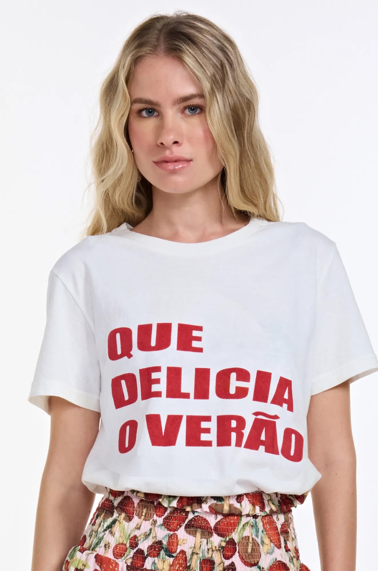 Camiseta Que Delicia o Verão