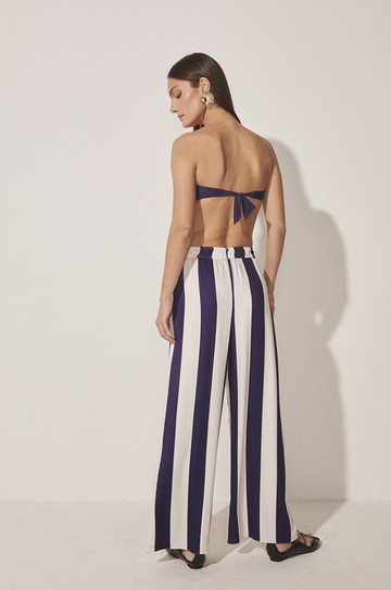 Calça Pantalona Listras Náuticas hover
