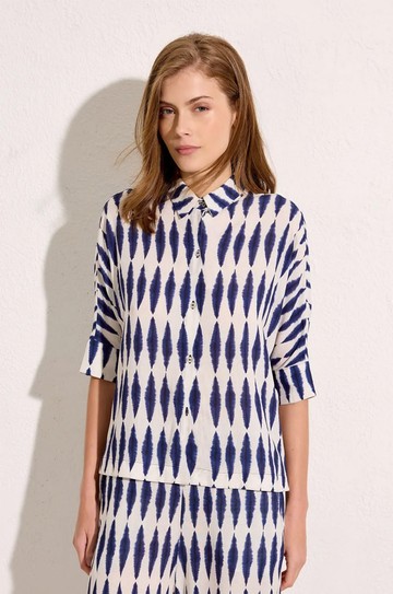 Camisa Ampla Cropped Formentera hover