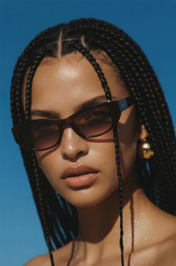 Óculos de sol Saint Marrom