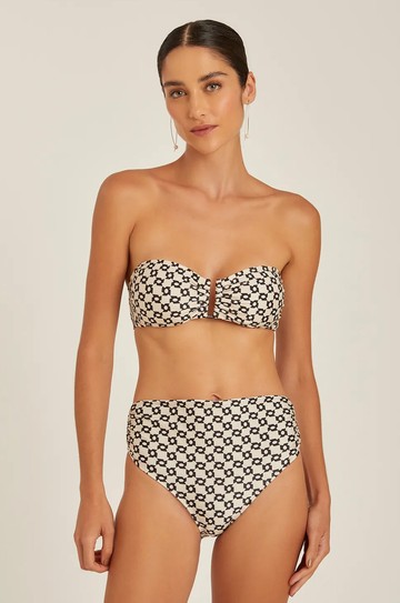 Calça Alta Drapeada Rec Simetria