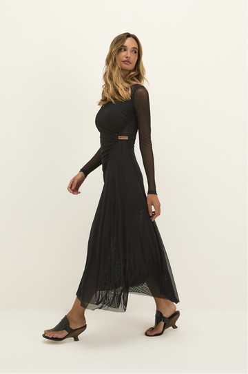 Vestido Lg Dana Det Black