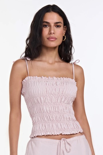 Blusa Bianca Rosa Claro