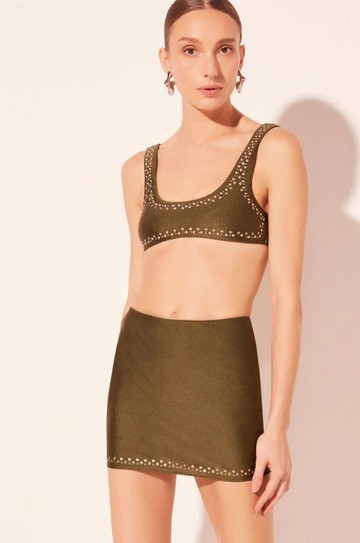 Saia Curta Roma Verde