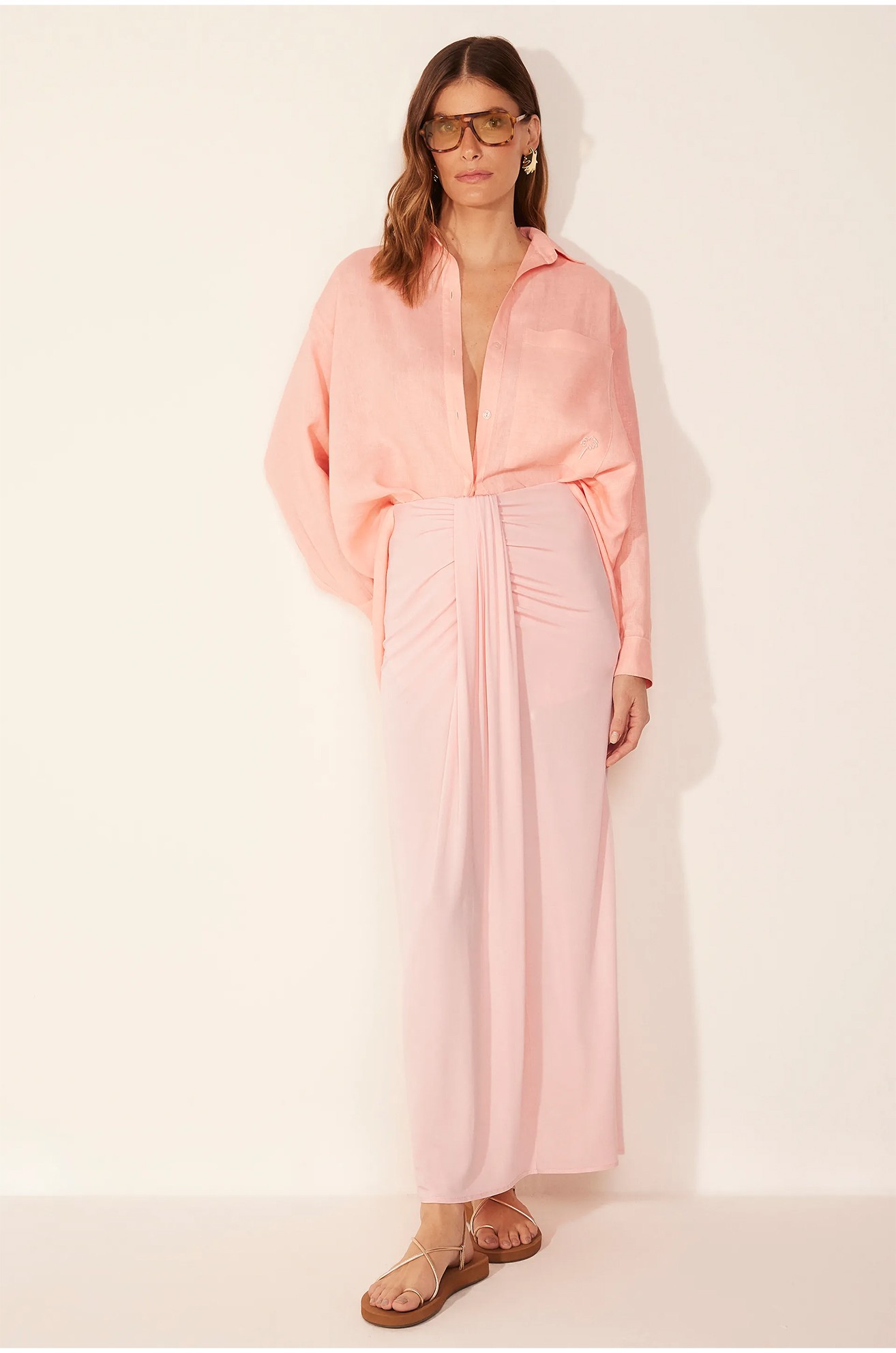 Saia Longa Malta Rosa