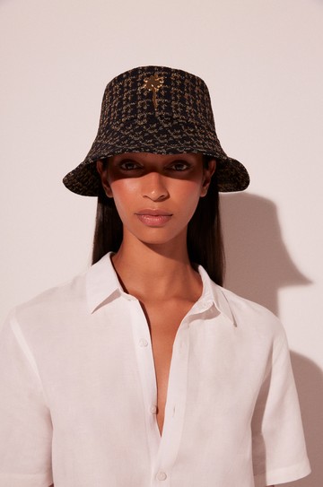 Chapéu Aba Media Tweed Noite