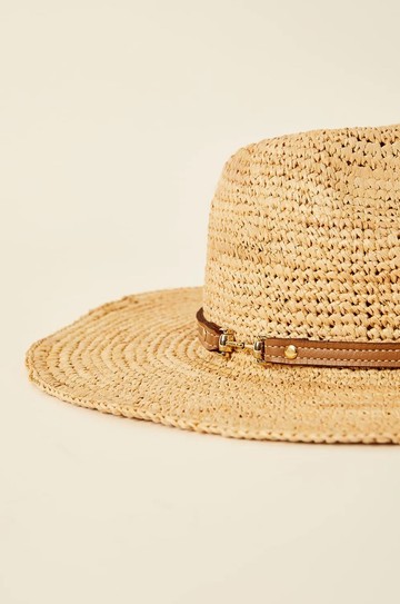 Chapéu Rafia Trancado Natural hover