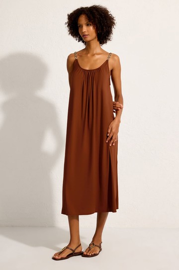 Saida Corrente Marrom Capuccino