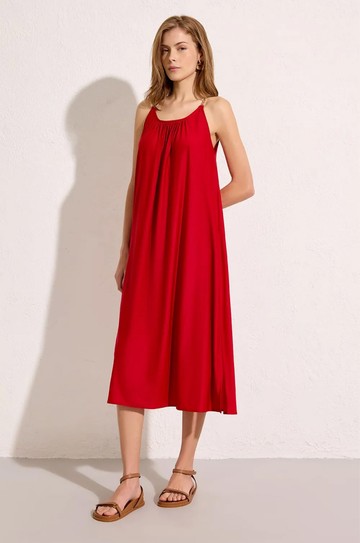 Saída Corrente Vermelho Petala