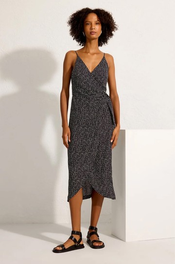 Vestido Tubo Com Drapeado Pois