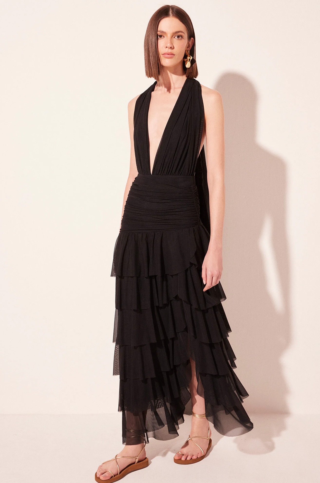 Saia Longa Leme Preto