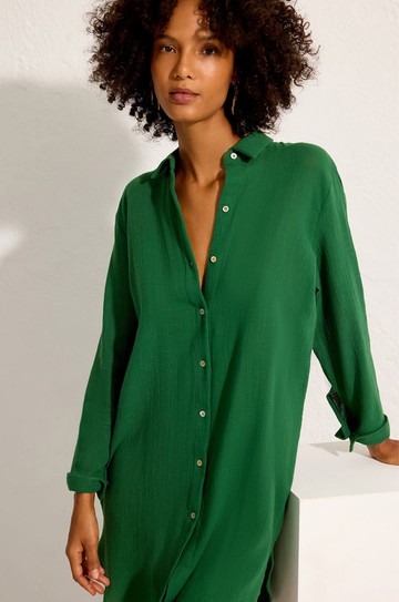 Chemisier Easy Verde Inhotim hover