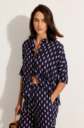 Camisa Cropped Wally Compose