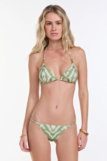 Top Cortininha Bela Tie Dye Verde