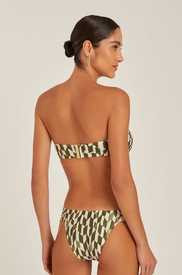Top Bandeau Rita Recycled Jaipur Verde hover