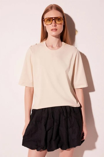 Camiseta Cocais Bege