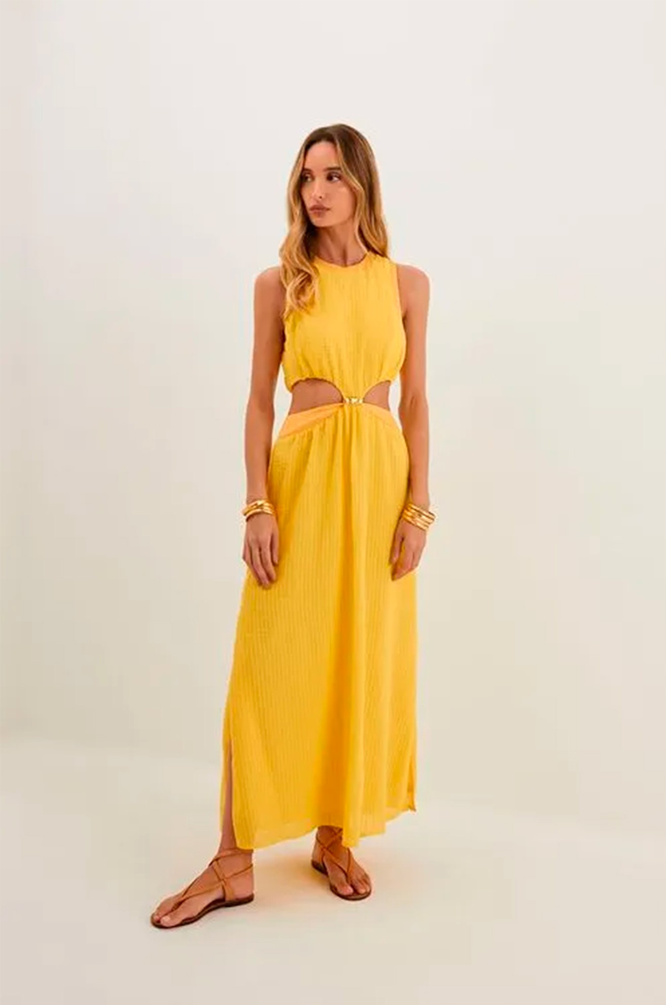 Vestido Longo Anai Det Aurora