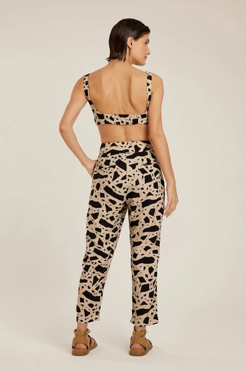 Top Alça Elástico Costas Elos hover