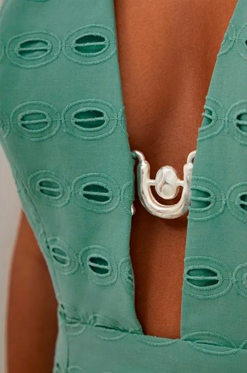 Vestido Longo Maryse Det Seaglass hover