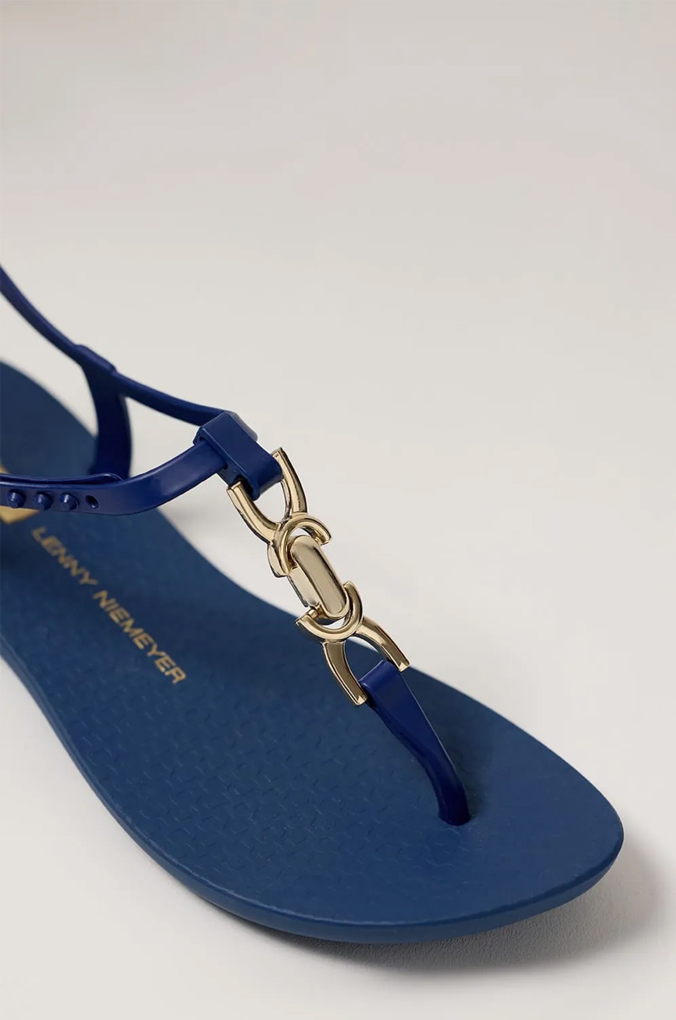 Sandalia Bridao Articulado Azul Marinho