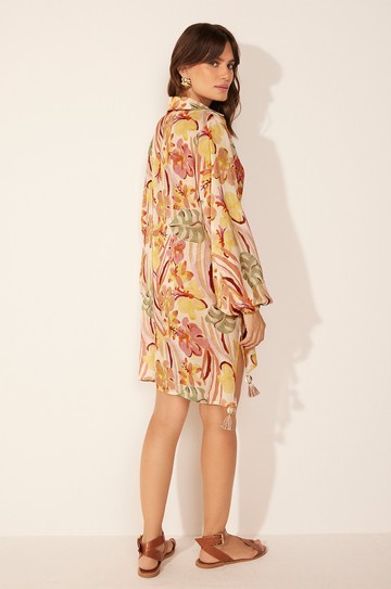 Chemise Curto Arte Floral hover