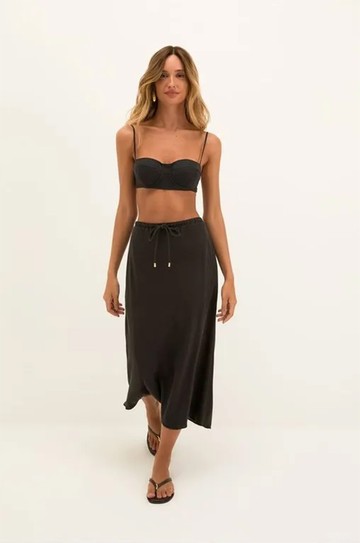 Saia Midi Laura Black