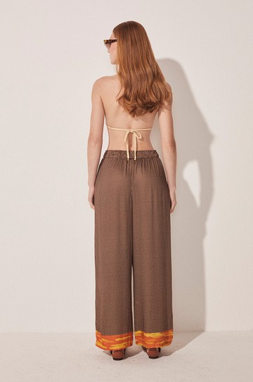 Calça Pantalona Poá Pincelado hover