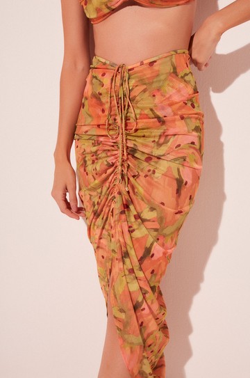 Saia Midi Semente Pincelada hover