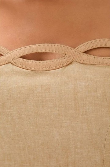 Vestido Longo Bianca Raffia hover