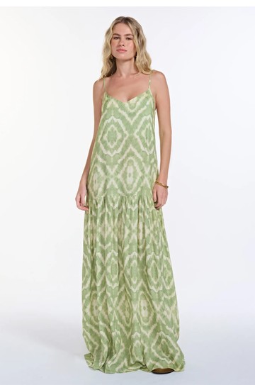 Vestido Vanessa Tie Dye Verde