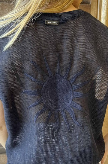 Regata Casual Tela Marinho hover