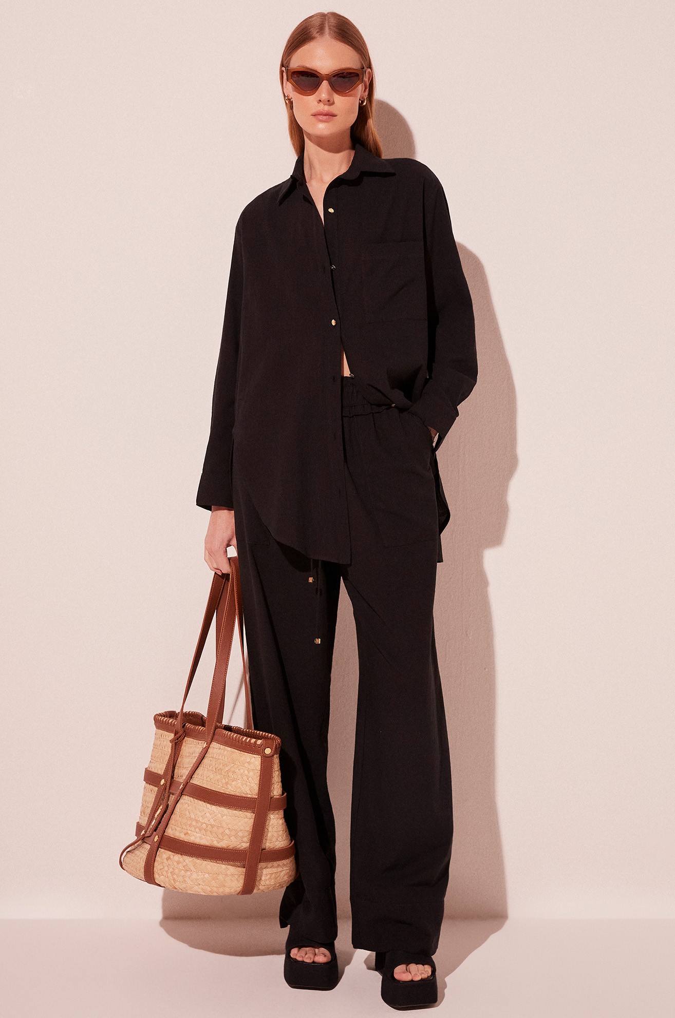 Calça Reta Pacifico Preto